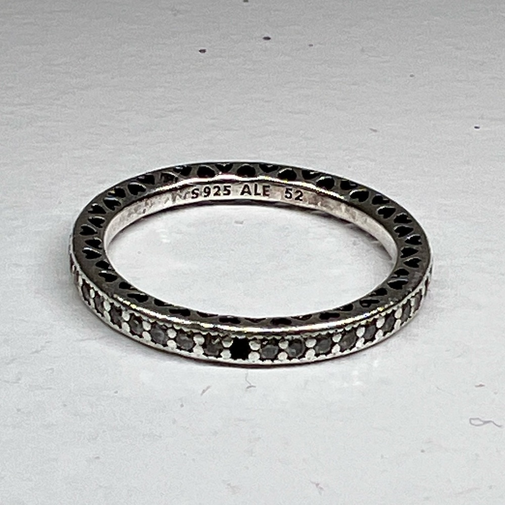 Pandora Sparkle + Hearts Ring